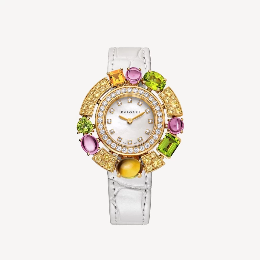 BVLGARI Allegra Pink Watch for Women - Luxury Rose Gold-Tone Timepiece