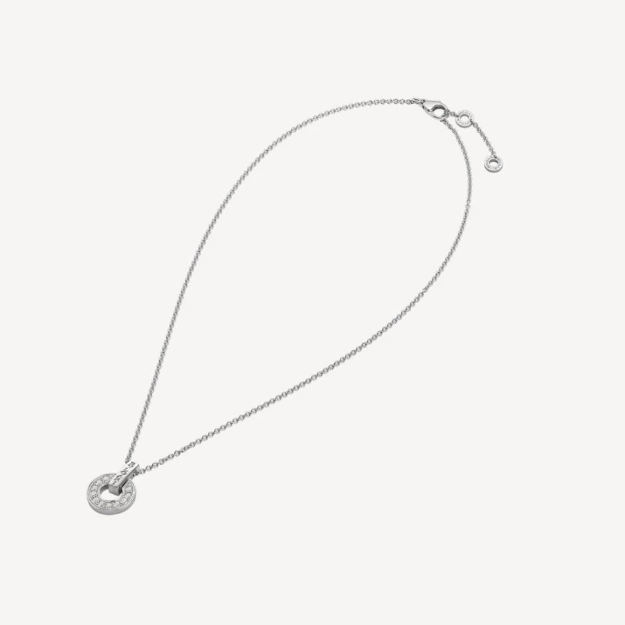BVLGARI BVLGARI White Gold Necklace | Luxury Italian Jewelry