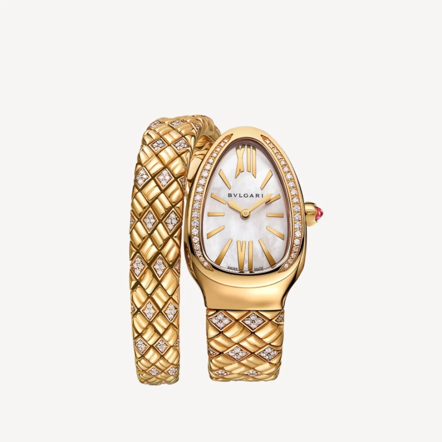 BVLGARI Serpenti Spiga Women's Yellow Gold Watch