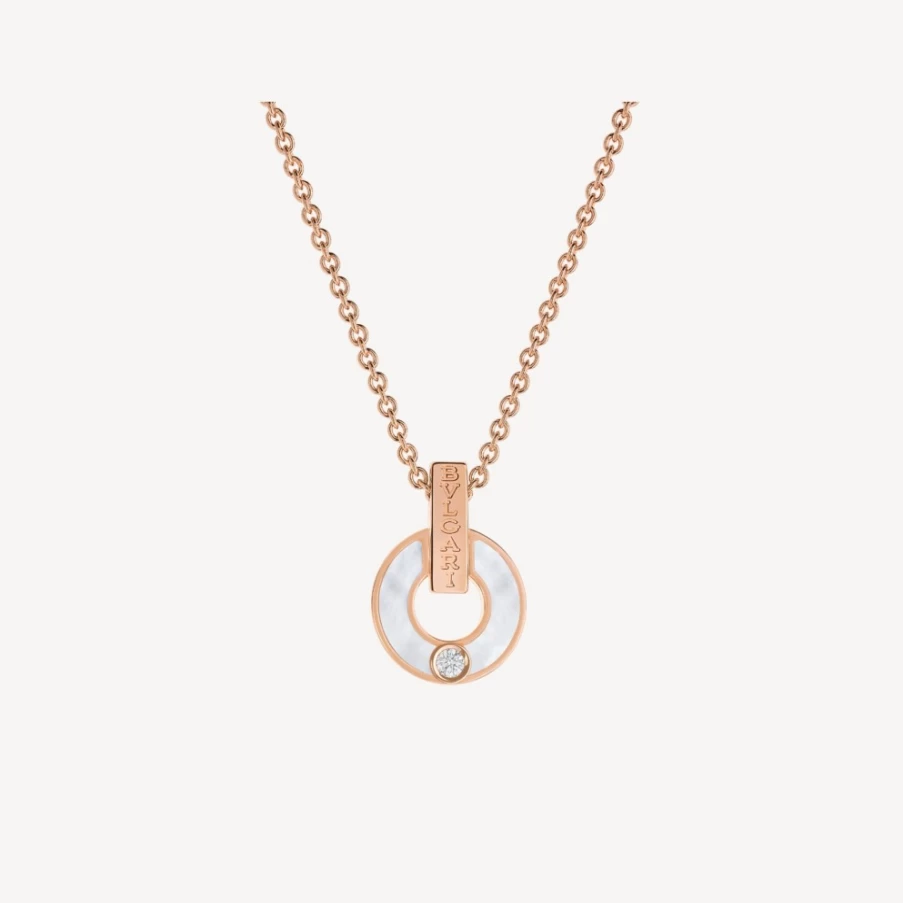 BVLGARI BVLGARI White Gold Necklace | Luxury Italian Jewelry