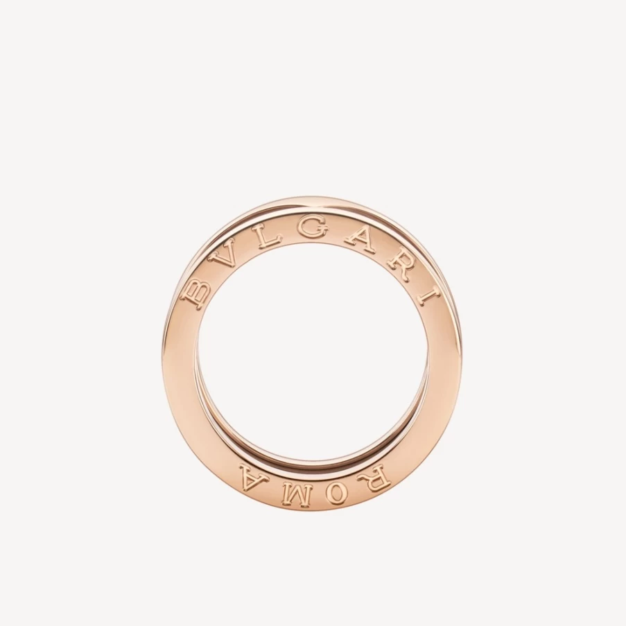 BVLGARI B.Zero1 Ring in Bronze | Luxury Italian Jewelry