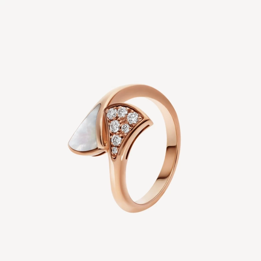 BVLGARI Divas' Dream White Gold Ring | Luxury Diamond Jewelry Collection