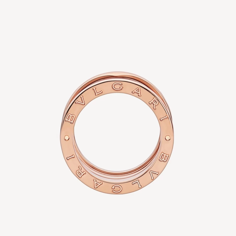 BVLGARI B.Zero1 Ring - Luxury 18K Gold or Sterling Silver Designer Band for Women & Men