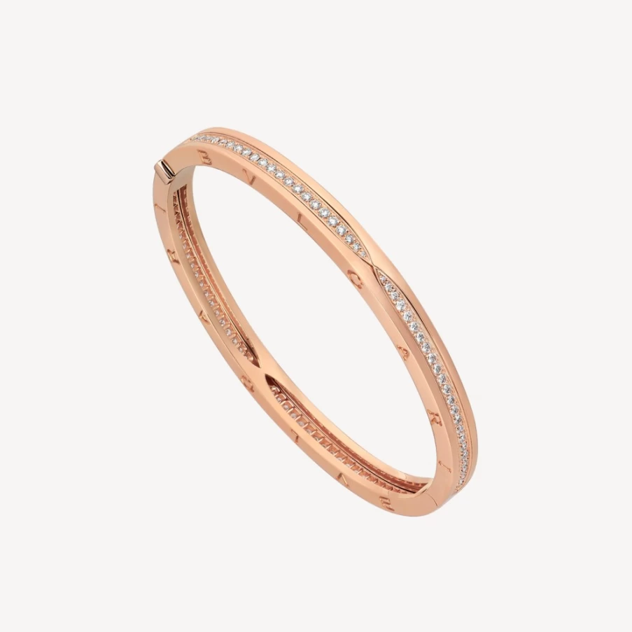 BVLGARI B.Zero1 Bracelet in 18K Gold with Iconic Italian Design