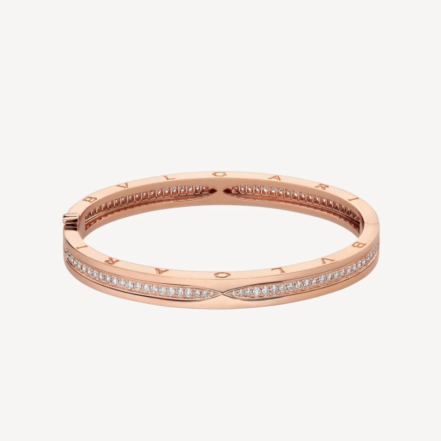 BVLGARI B.Zero1 Bracelet in 18K Gold with Iconic Italian Design