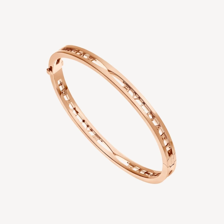 BVLGARI B.Zero1 Bracelet in 18K Gold with Iconic Spiral Design - Luxury Italian Jewelry
