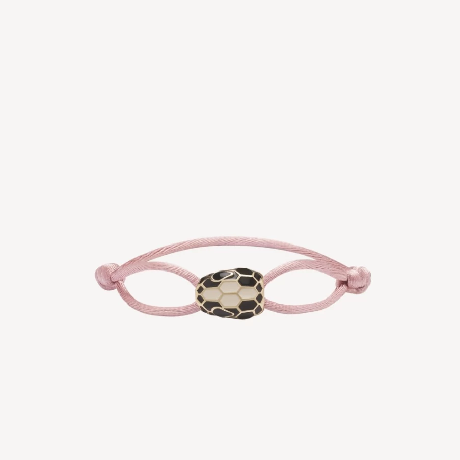 BVLGARI Serpenti Forever Bracelet in Pink for Women | Luxury Rose Gold Snake Design