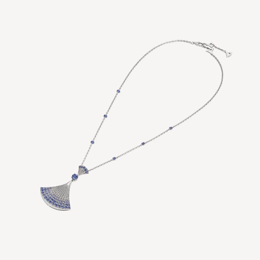 BVLGARI Divas’ Dream Blue Sapphire Pendant Necklace | Luxury Jewelry Collection