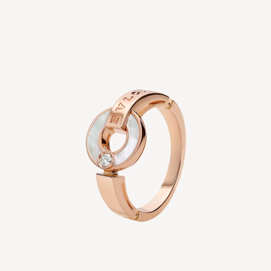 BVLGARI Bvlgari White Gold Ring | Luxury Italian Jewelry Collection