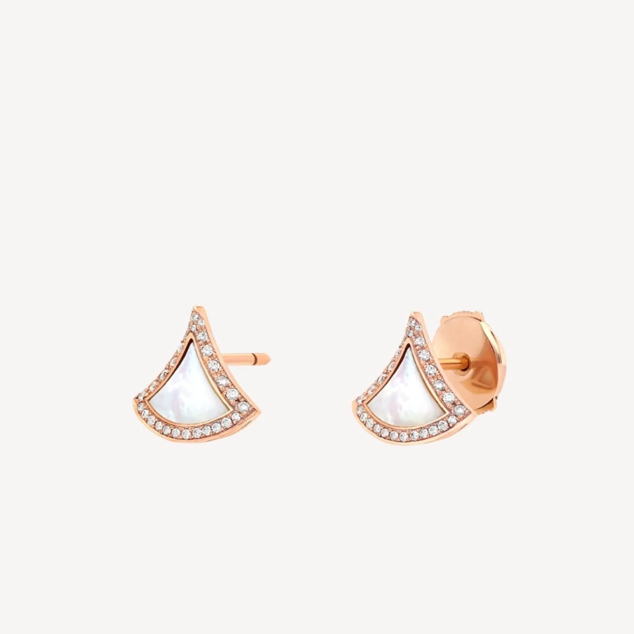 BVLGARI Divas' Dream White Gold Earrings | Luxury Diamond Studs