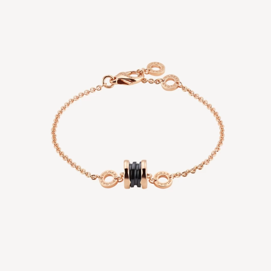 BVLGARI B.Zero1 Bracelet in 18K Gold with Iconic Spiral Design – Luxury Italian Jewelry