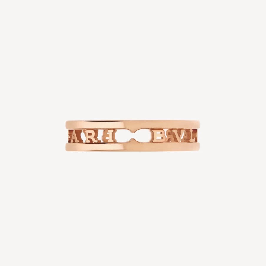 BVLGARI B.Zero1 Ring - Iconic Luxury Band Ring in 18K Gold & Precious Metals