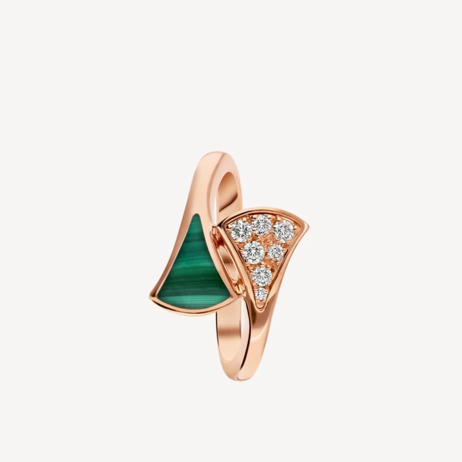 BVLGARI Divas’ Dream Green Emerald Ring | Luxury Jewelry Collection