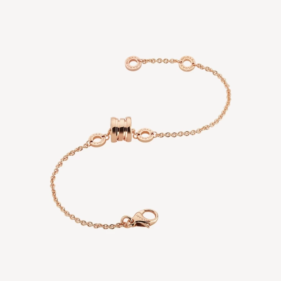 BVLGARI B.Zero1 Bracelet in 18K Gold with Iconic Italian Design