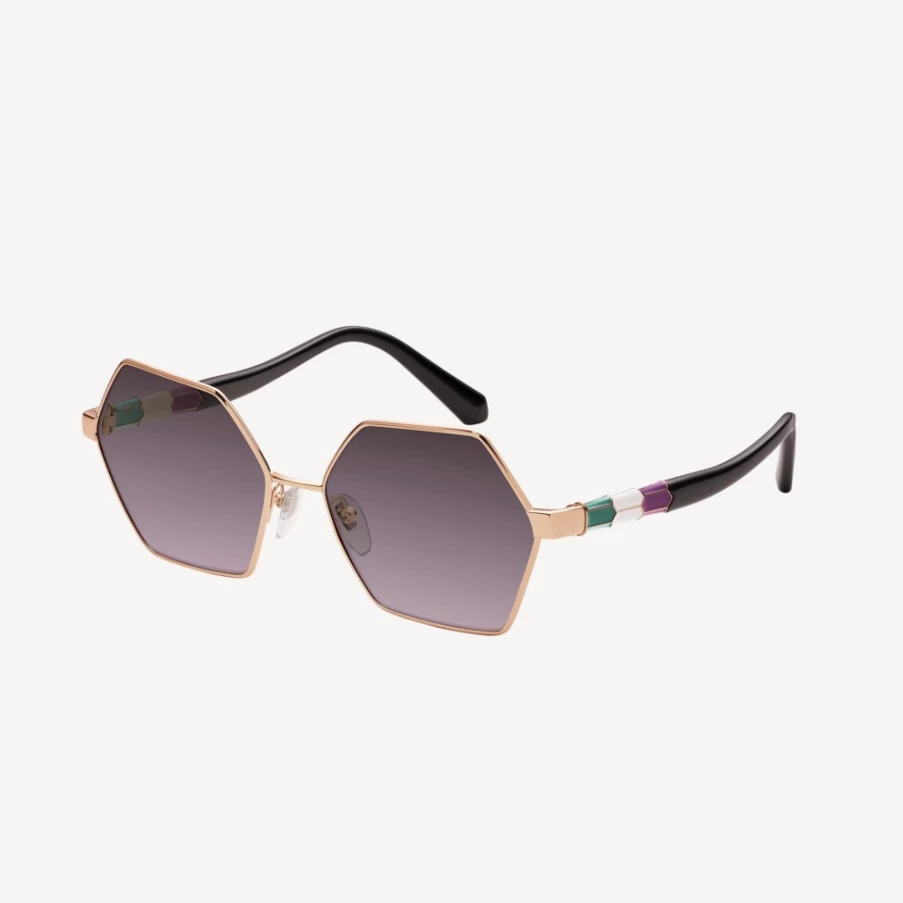 BVLGARI Serpenti Purple Sunglasses for Women | Luxury Designer Shades