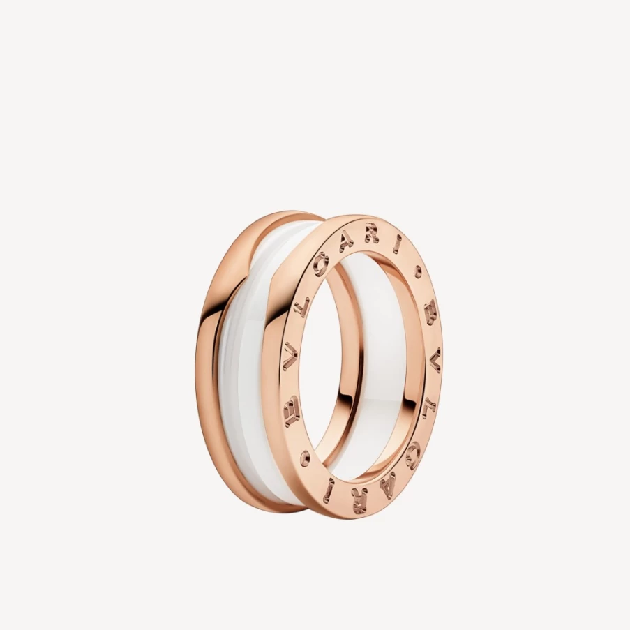 BVLGARI B.Zero1 White Gold Ring | Iconic Luxury Band for Women & Men