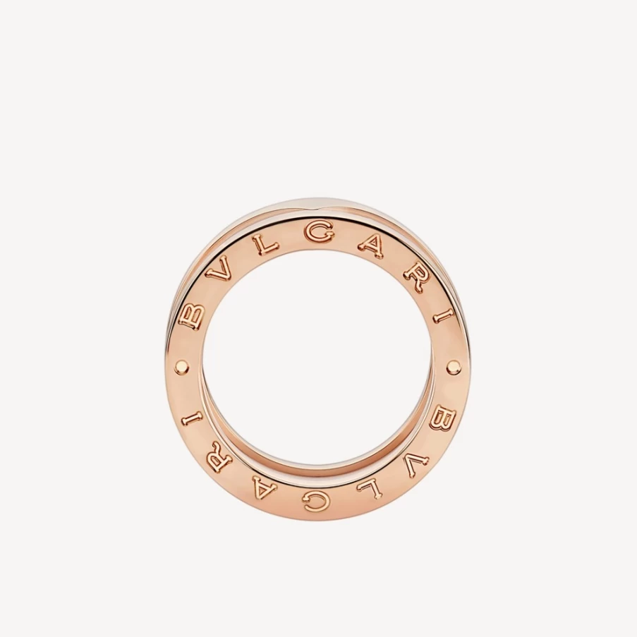 BVLGARI B.Zero1 White Gold Ring | Iconic Luxury Band for Women & Men