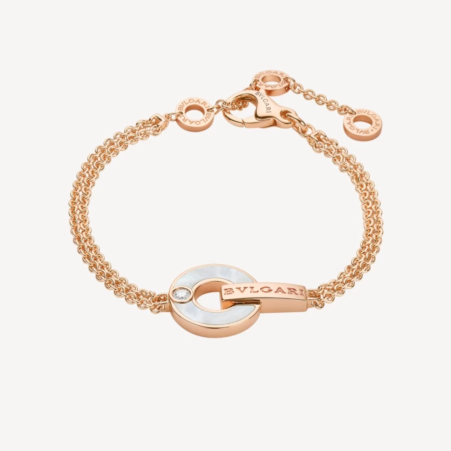 BVLGARI BVLGARI White Gold Bracelet Luxury Italian Jewelry