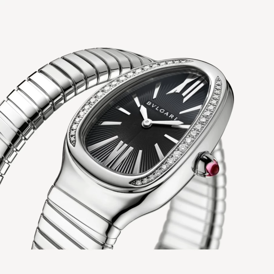 BVLGARI Serpenti Tubogas Women's Silver Watch