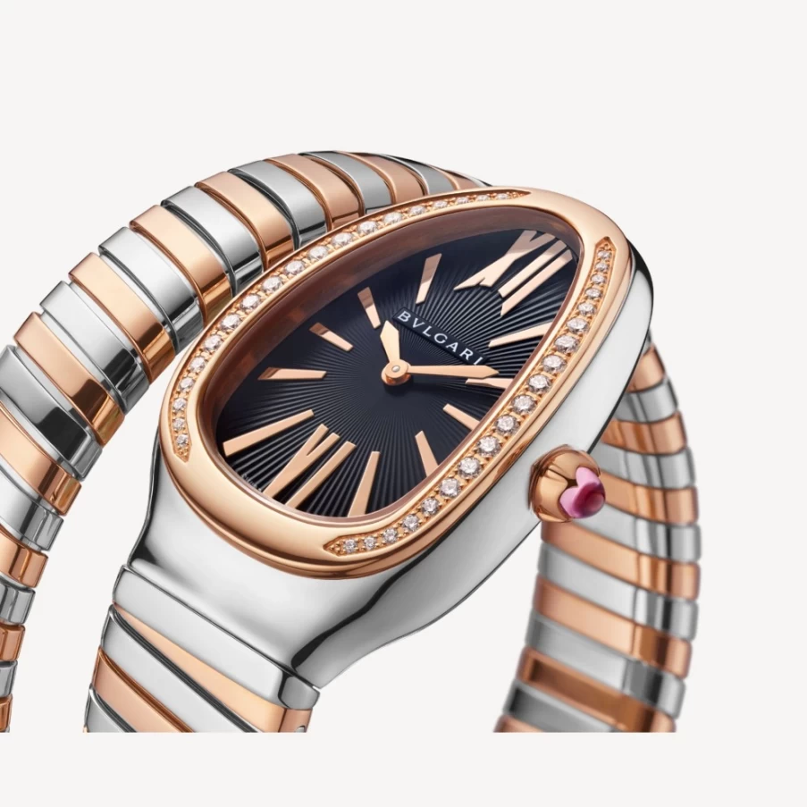 BVLGARI Serpenti Tubogas Black Women's Luxury Watch