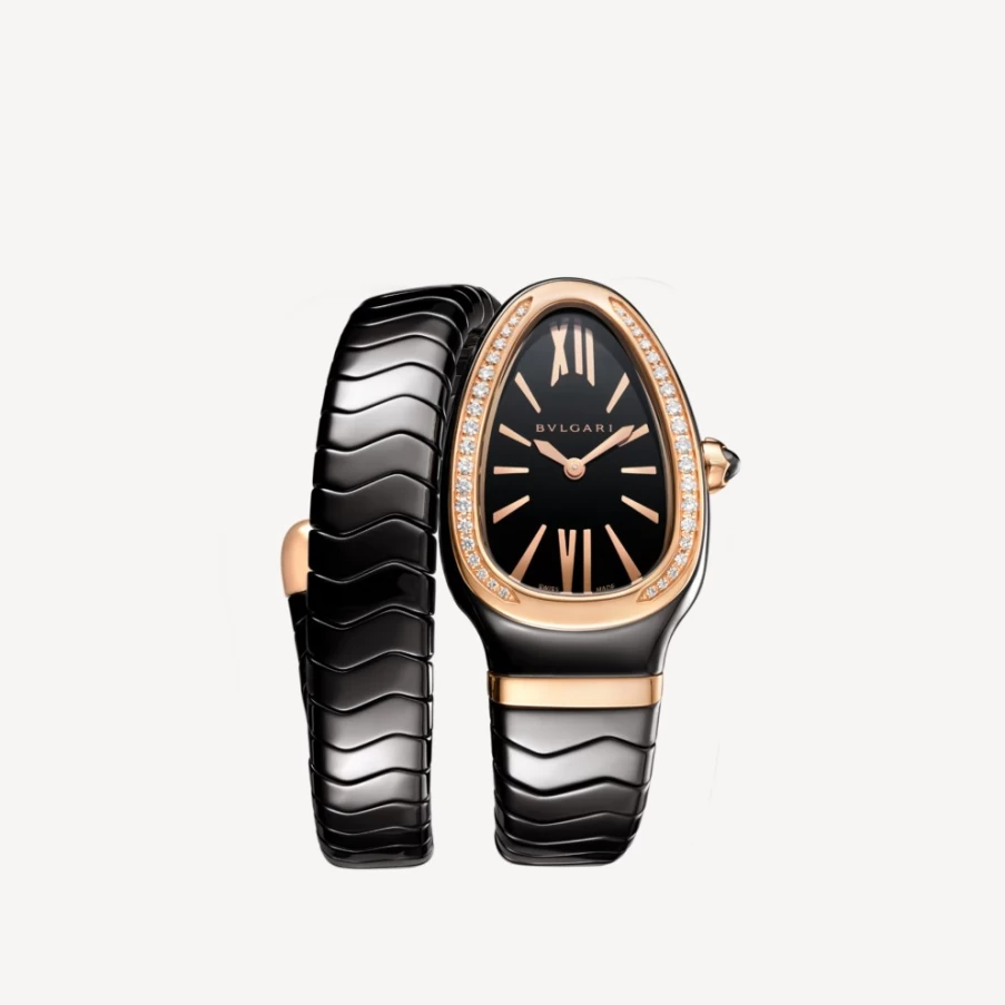 BVLGARI Serpenti Spiga Black Women's Luxury Watch