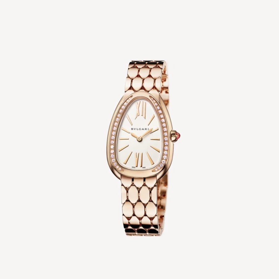 BVLGARI Serpenti Seduttori White Gold Women's Watch Luxury Swiss Timepiece