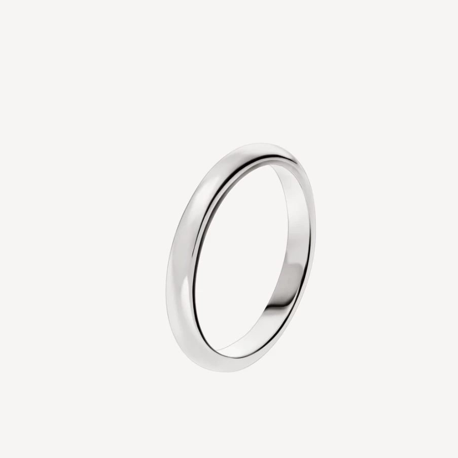 BVLGARI Fedi Ring - Luxury Wedding Band in 18K Gold, Classic Italian Design for Men & Women