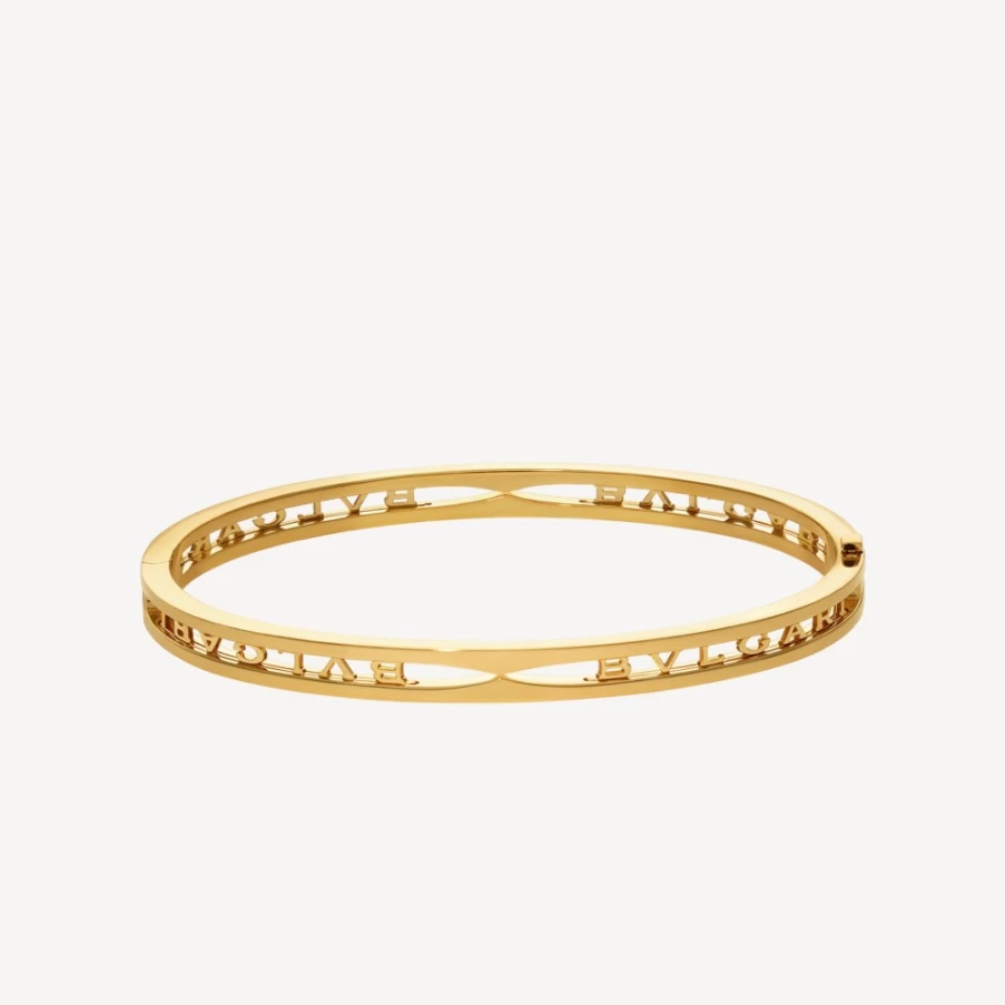 BVLGARI B.Zero1 Bracelet in 18K Gold with Iconic Spiral Design - Luxury Italian Jewelry