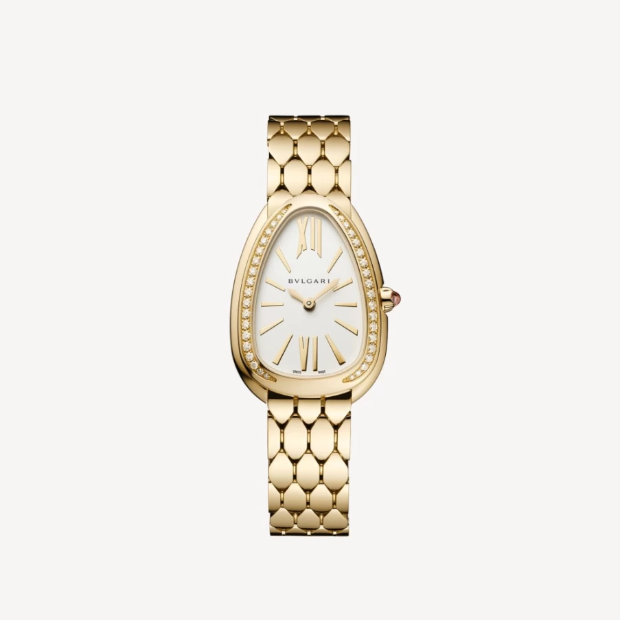 BVLGARI Serpenti Seduttori White Gold Women's Watch Luxury Swiss Timepiece