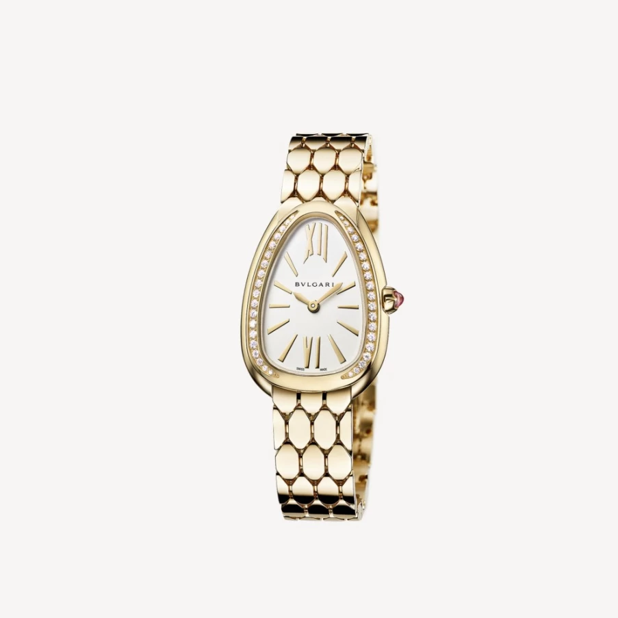 BVLGARI Serpenti Seduttori White Gold Women's Watch Luxury Swiss Timepiece