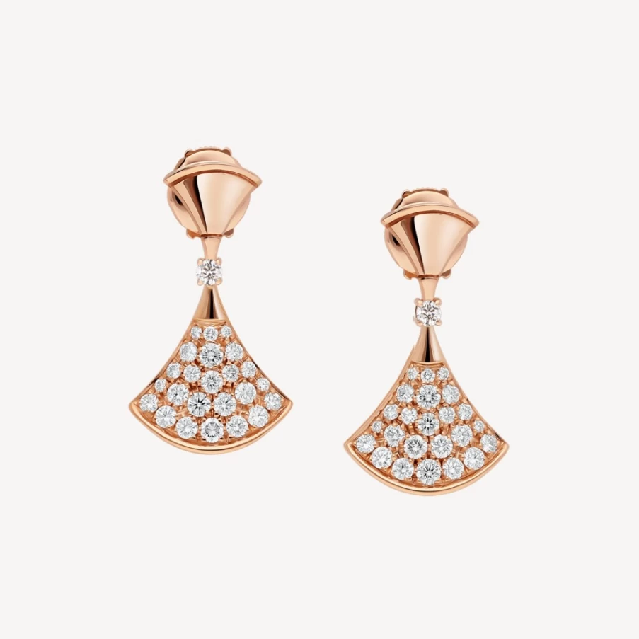 BVLGARI Divas' Dream Earrings | Luxury Diamond Dangle Earrings for Women