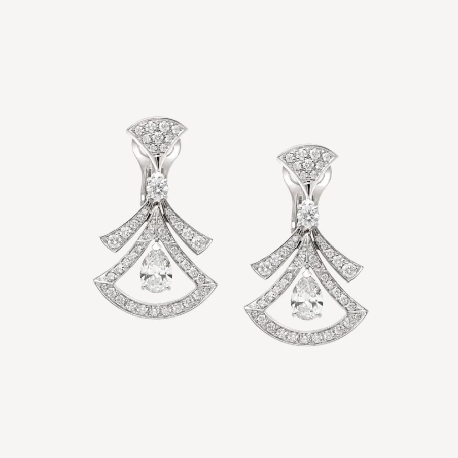 BVLGARI Divas' Dream Earrings | Luxury Diamond Dangle Earrings for Women