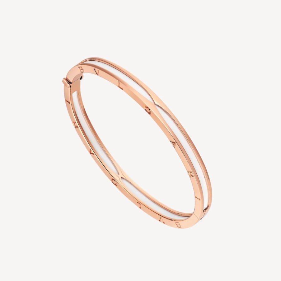 BVLGARI B.Zero1 White Gold Bracelet | Iconic Luxury Jewelry Collection