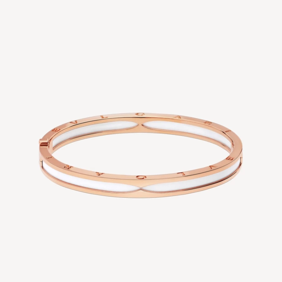 BVLGARI B.Zero1 White Gold Bracelet | Iconic Luxury Jewelry Collection
