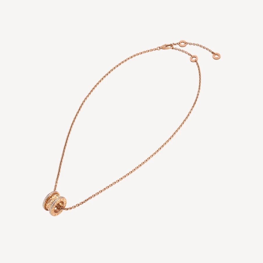 BVLGARI B.Zero1 Necklace in 18K Gold with Iconic Italian Design