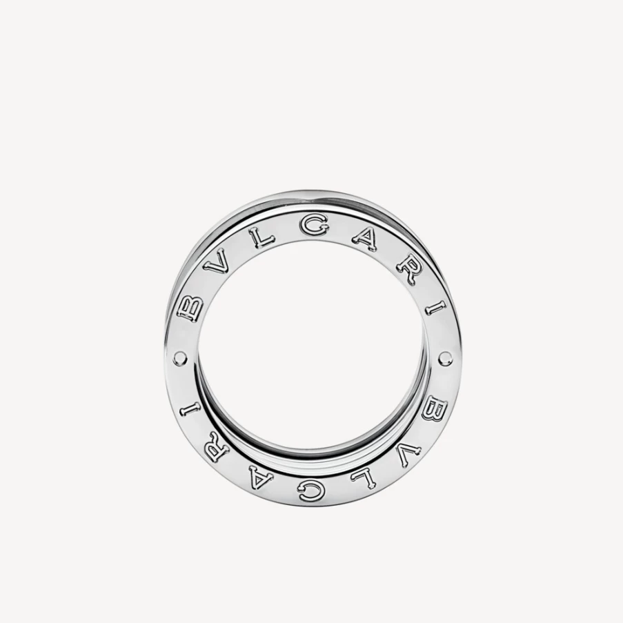 BVLGARI B.Zero1 Ring - Luxury 18K Gold & Diamond Iconic Design