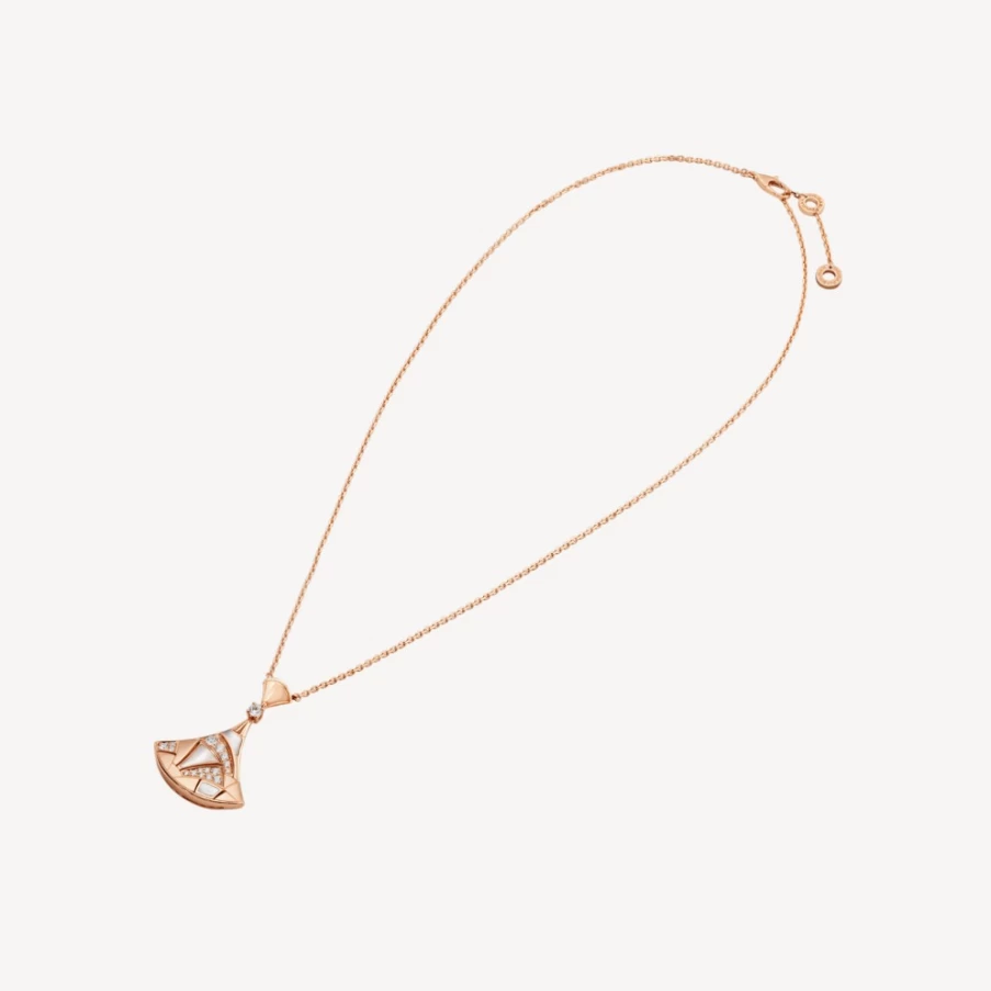 BVLGARI Divas’ Dream White Gold Necklace | Elegant Pendant Jewelry
