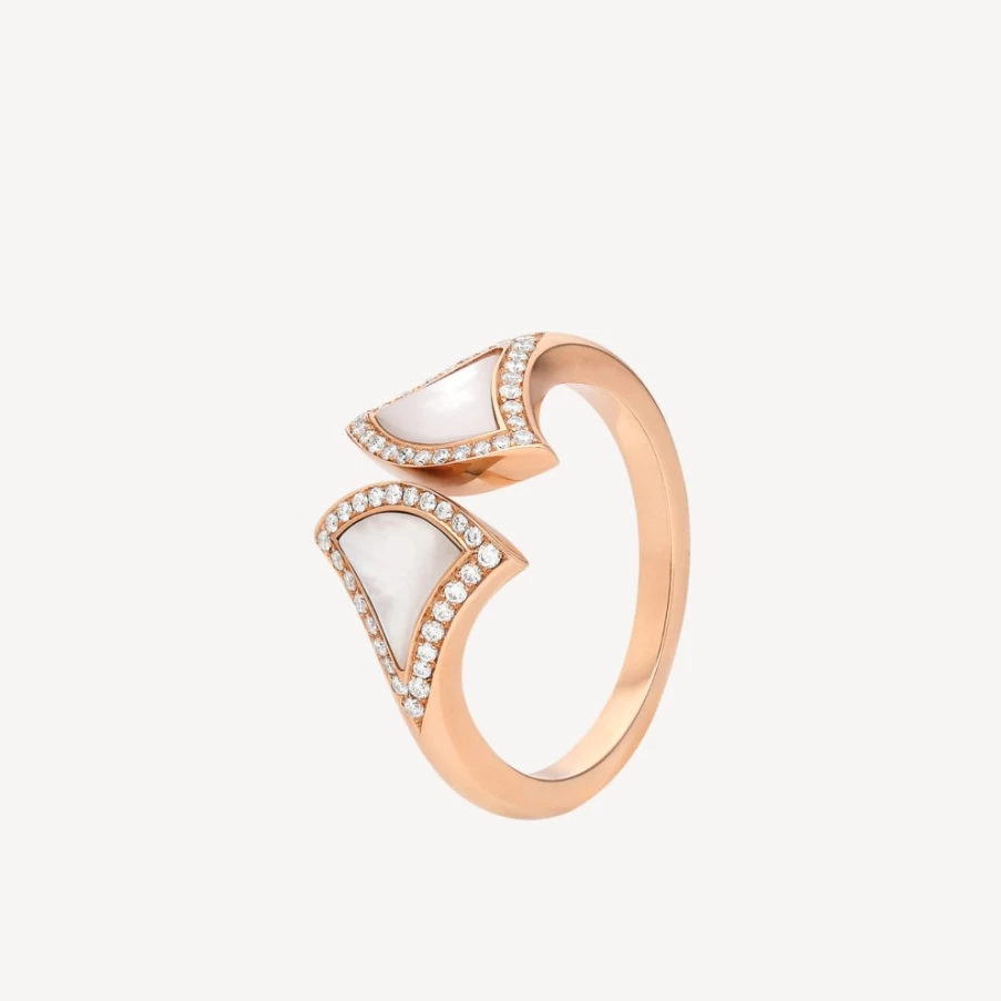 BVLGARI Divas' Dream White Gold Ring | Luxury Diamond Jewelry Collection