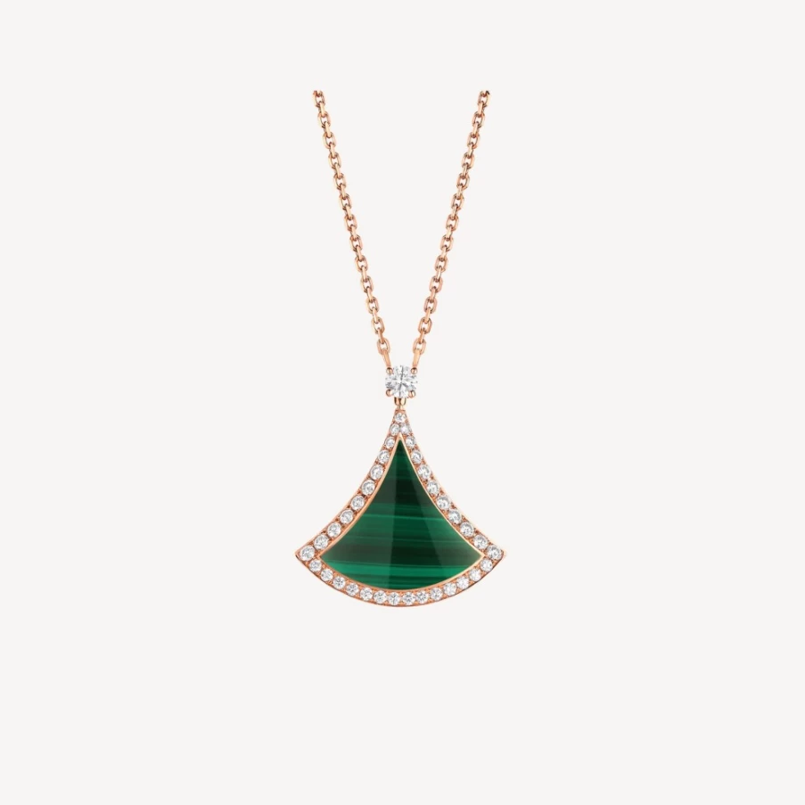 BVLGARI Divas’ Dream Green Pendant Necklace | Luxury Jewelry Collection