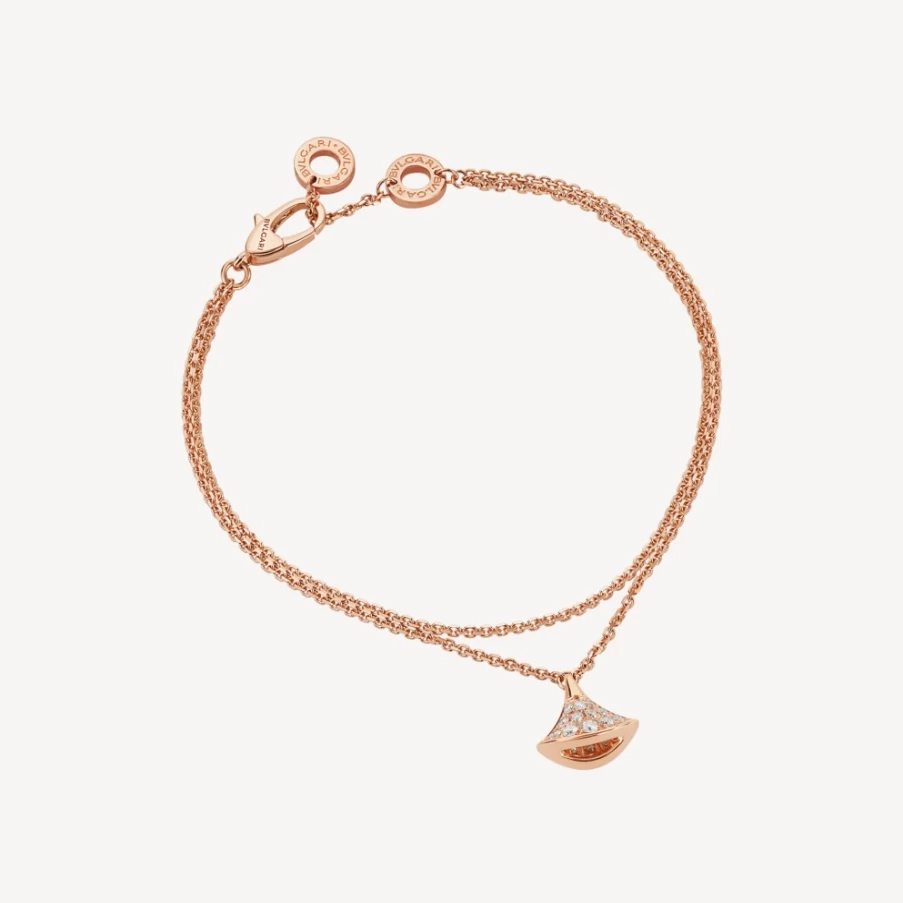 BVLGARI Divas' Dream Bracelet | Luxury Diamond Paved Charms for Women