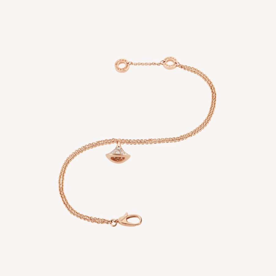 BVLGARI Divas' Dream Bracelet | Luxury Diamond Paved Charms for Women