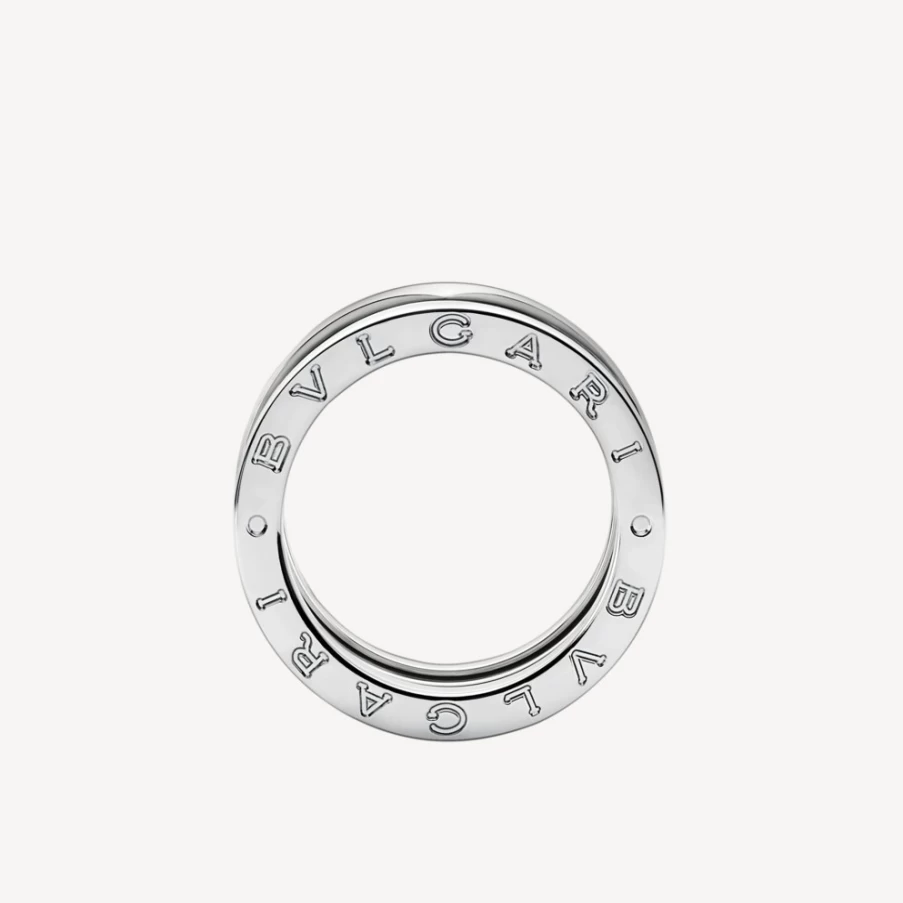 BVLGARI B.Zero1 Ring - Luxury 18K Gold or Sterling Silver Designer Band