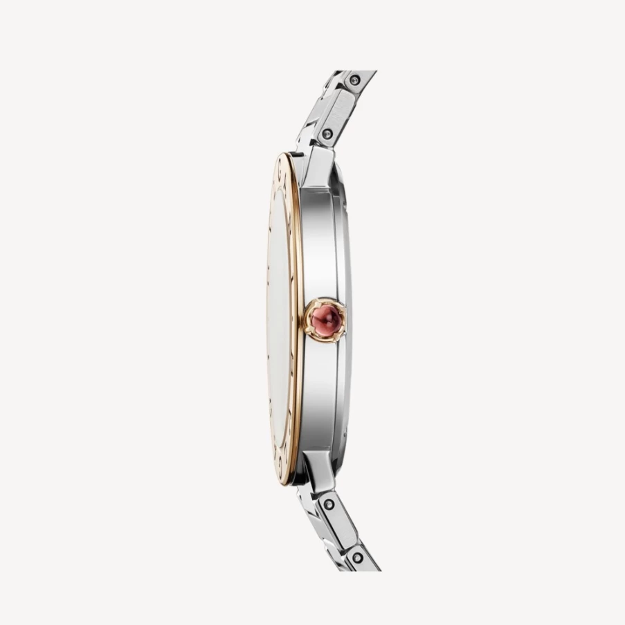BVLGARI BVLGARI Women's Silver Pink Luxury Watch