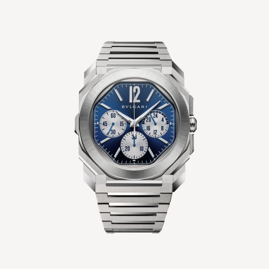 BVLGARI Octo Finissimo Ultra-Thin Silver Men's Watch – Luxury Automatic Timepiece