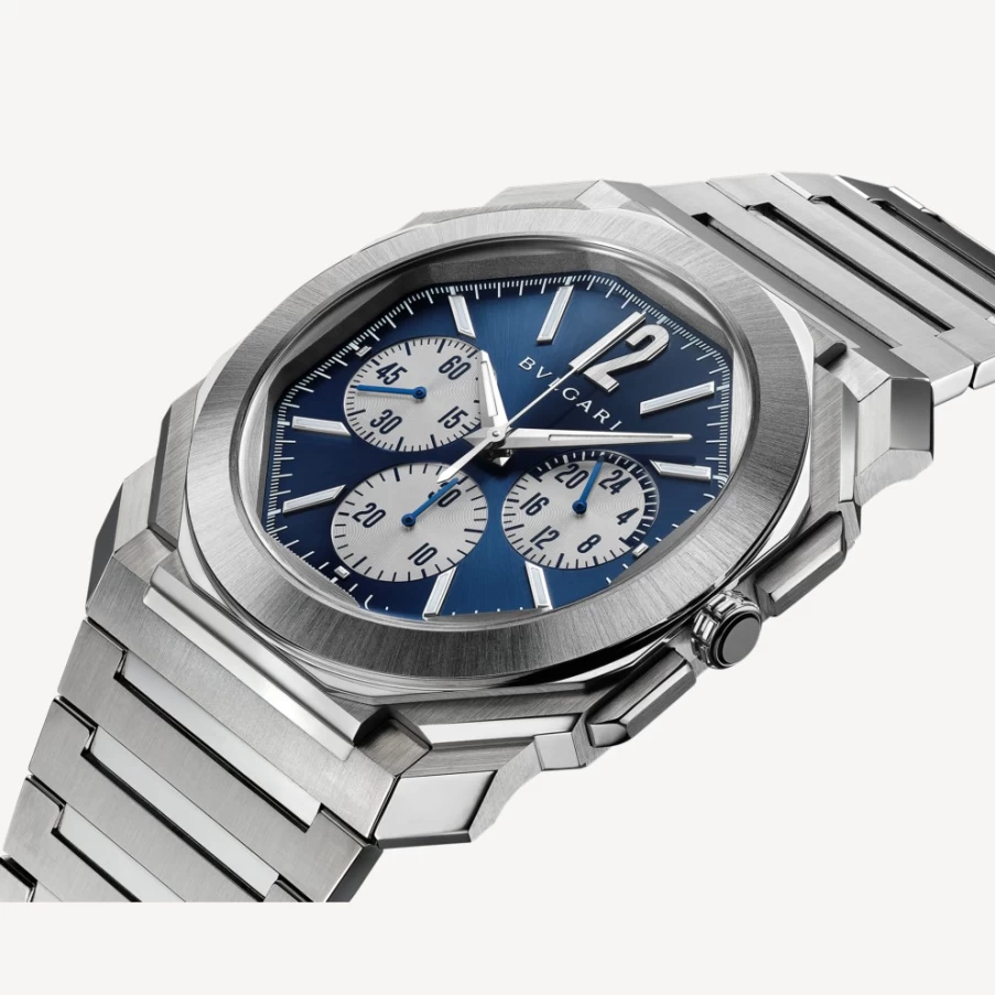 BVLGARI Octo Finissimo Ultra-Thin Silver Men's Watch – Luxury Automatic Timepiece