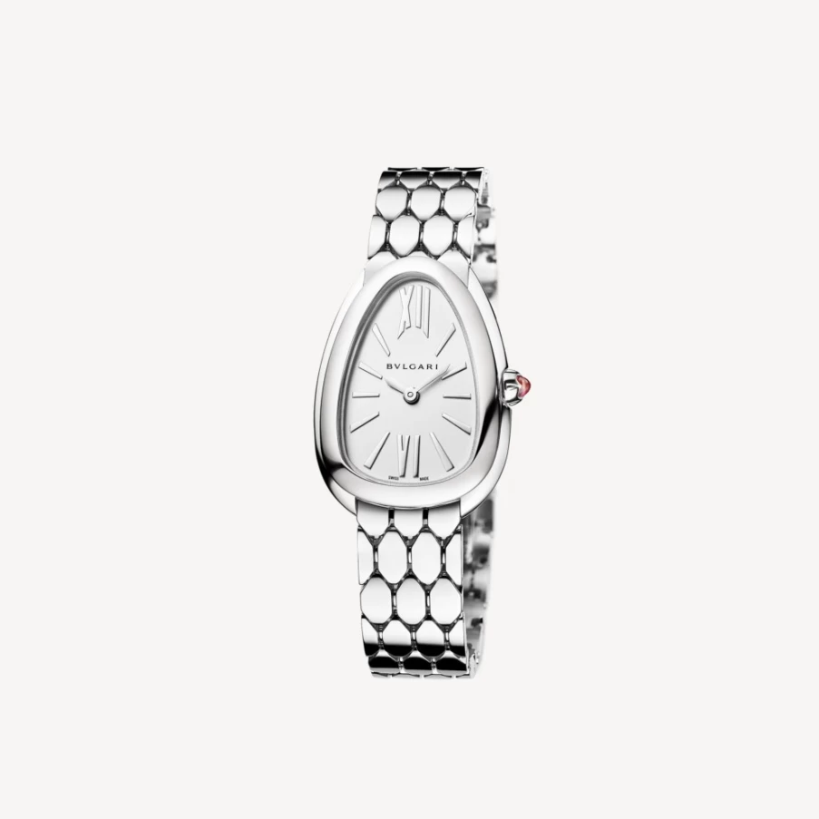 BVLGARI Serpenti Seduttori White Gold Women's Watch Luxury Swiss Timepiece