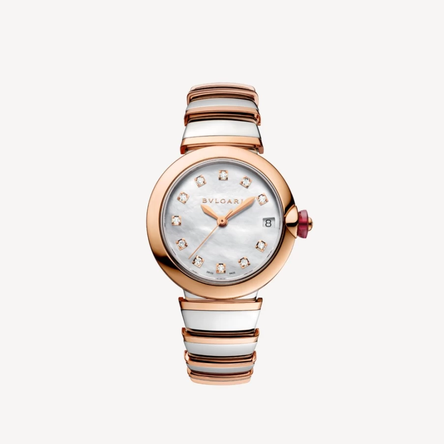 BVLGARI Lvcea Women's White Luxury Watch