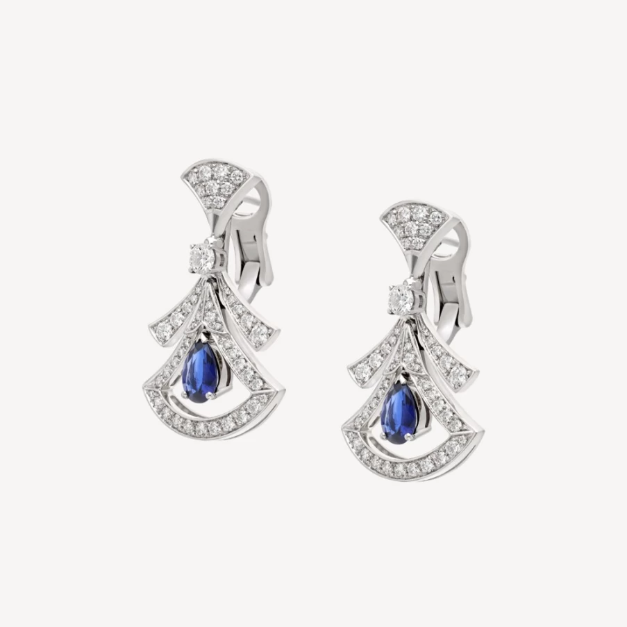 BVLGARI Divas’ Dream Blue Sapphire Earrings | Luxury Jewelry Collection