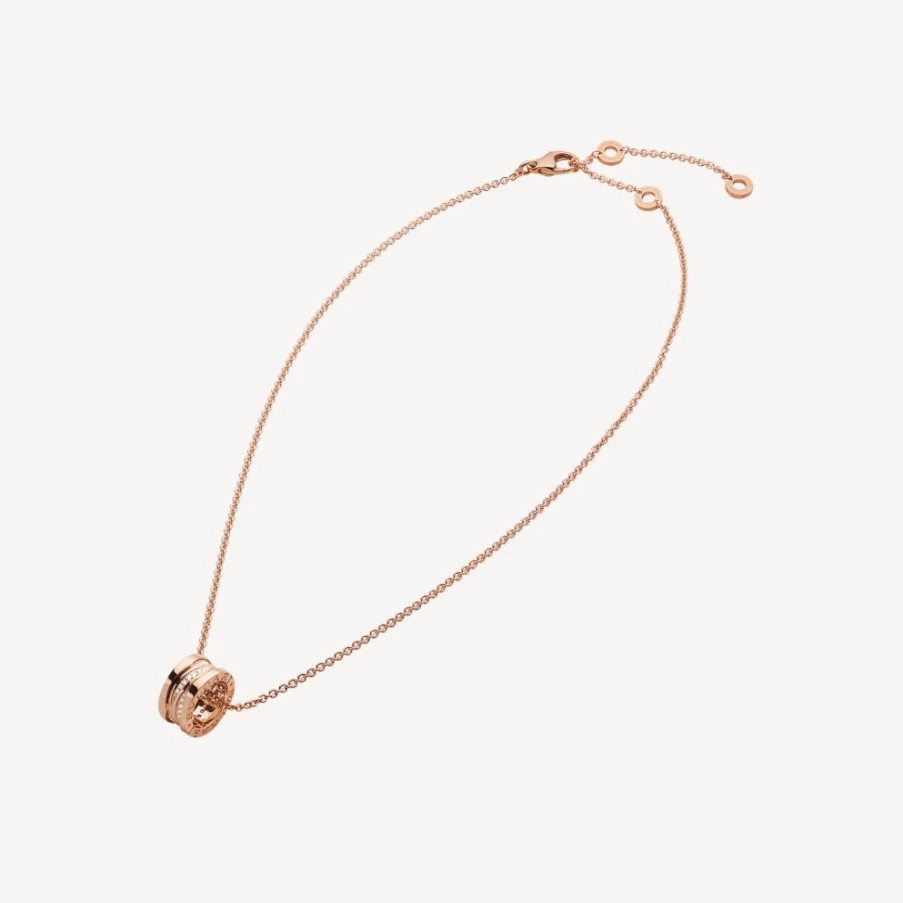 BVLGARI B.Zero1 Necklace in 18K Gold with Iconic Italian Design