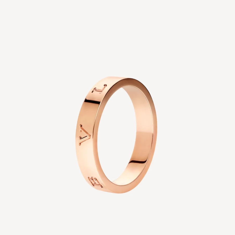 BVLGARI BVLGARI 18K Gold Luxury Ring for Women - Iconic Italian Jewelry